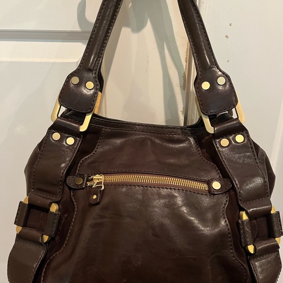 Jimmy CHOO dark brown leather bag. Great condition - Picture 2 of 6